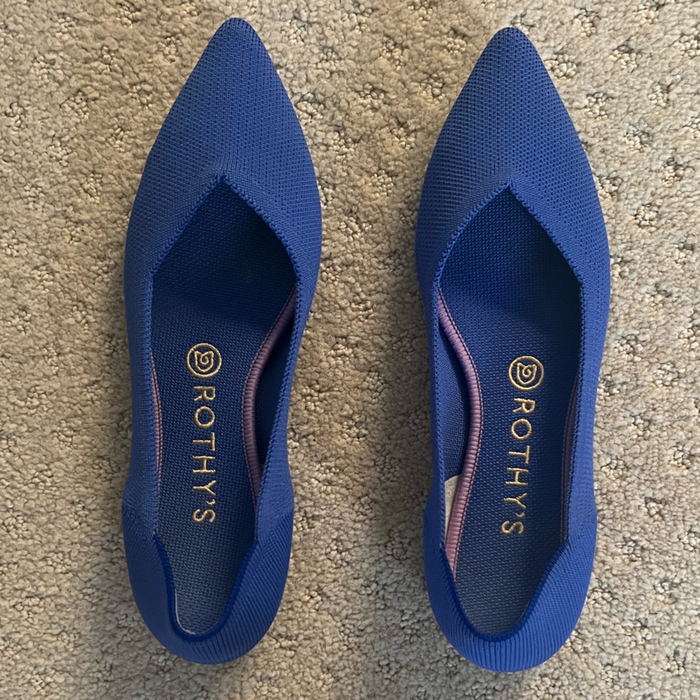 Rothy’s - The Point - Cornflower Blue - 8.5